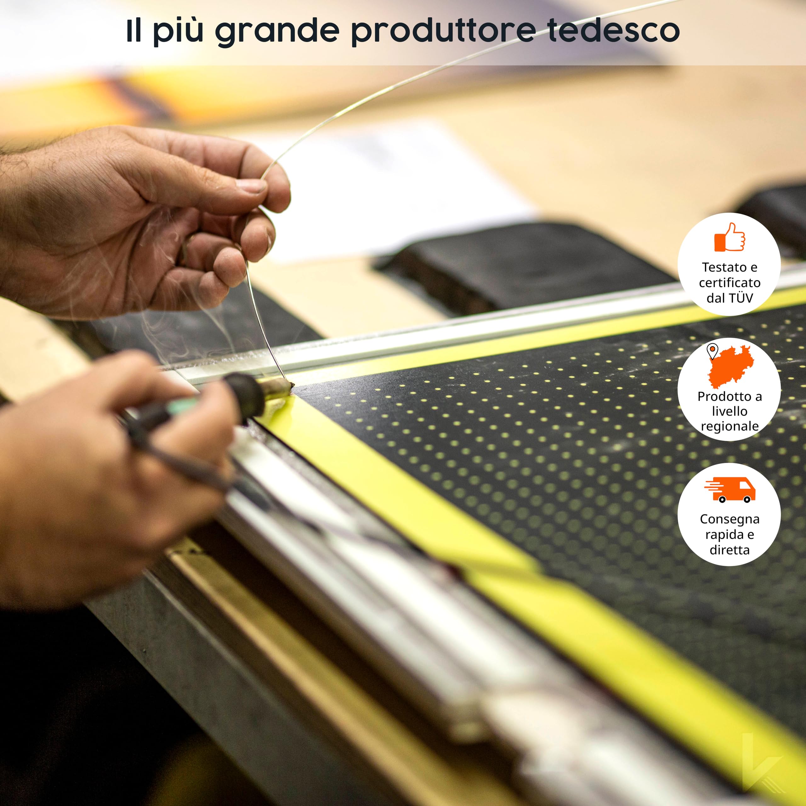 Riscaldatore a infrarossi Könighaus - 1000 watt - Eco-Modello ✓ Doppia protezione anti-surriscaldamento ✓ Temperatura di esercizio in 2-4 min ✓ Montaggio a parete ✓ Termostato