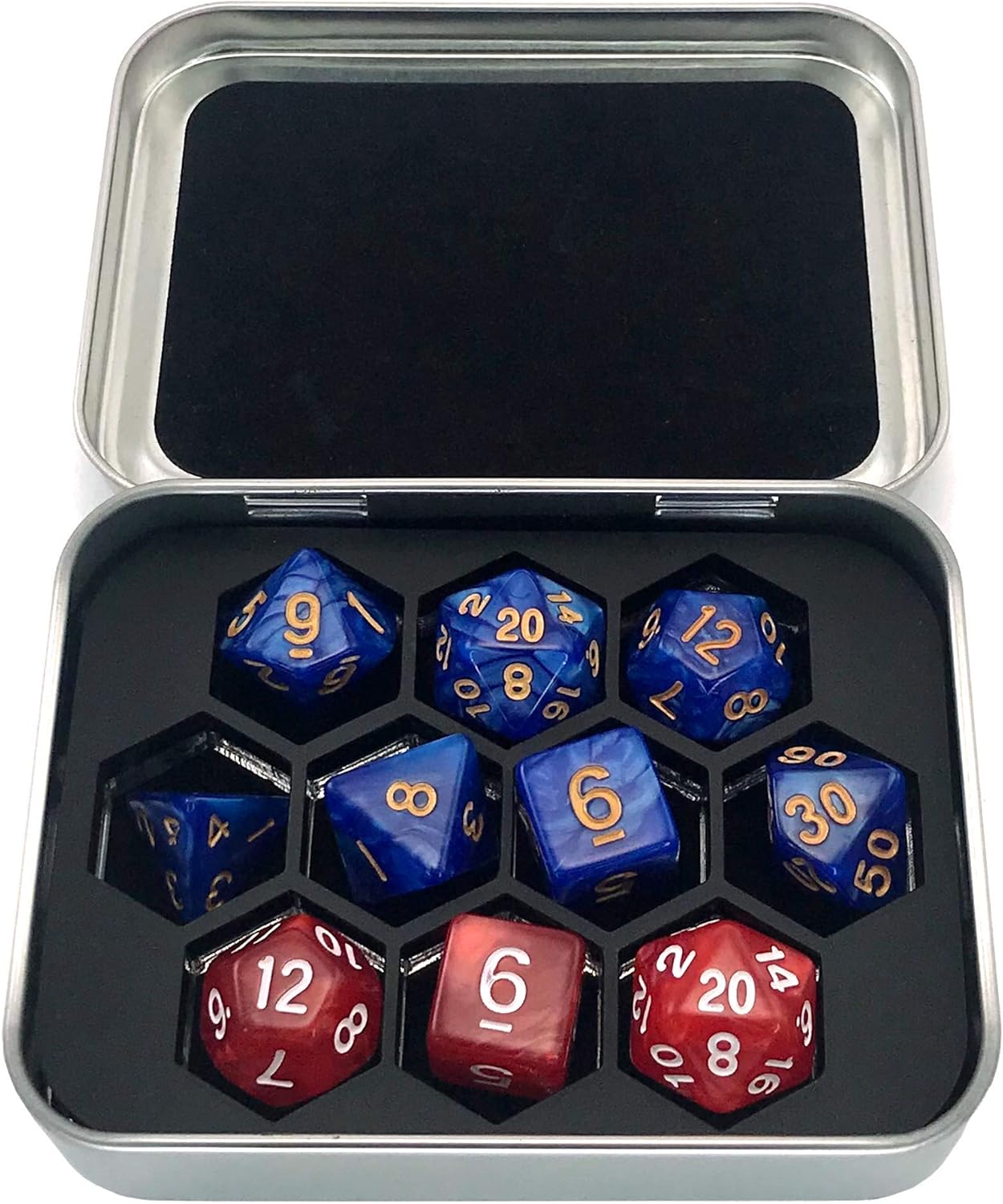 Dice Chamber 2.0 – Printed Metal Dice Holder ~ Skull Vortex - Insert-Dice Only