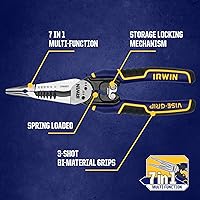 Vista 2 de IRWIN VISE-GRIP Wire Stripper, 7 in 1 Multi-Function (IWHT84002)