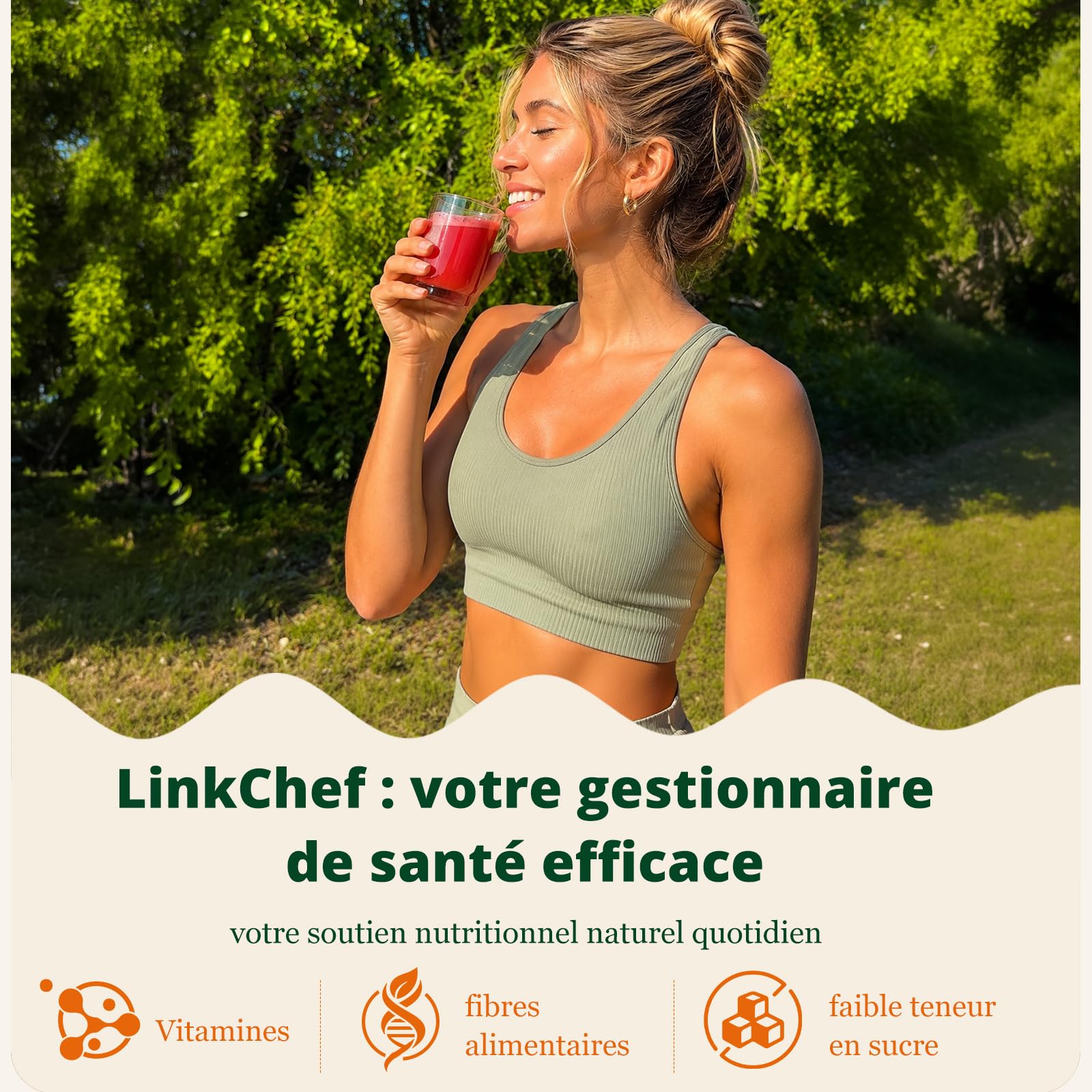 LINKChef extracteur de jus 200W 115mm Grande Bouche Slow Juicer Vertical Sans BPA Noir
