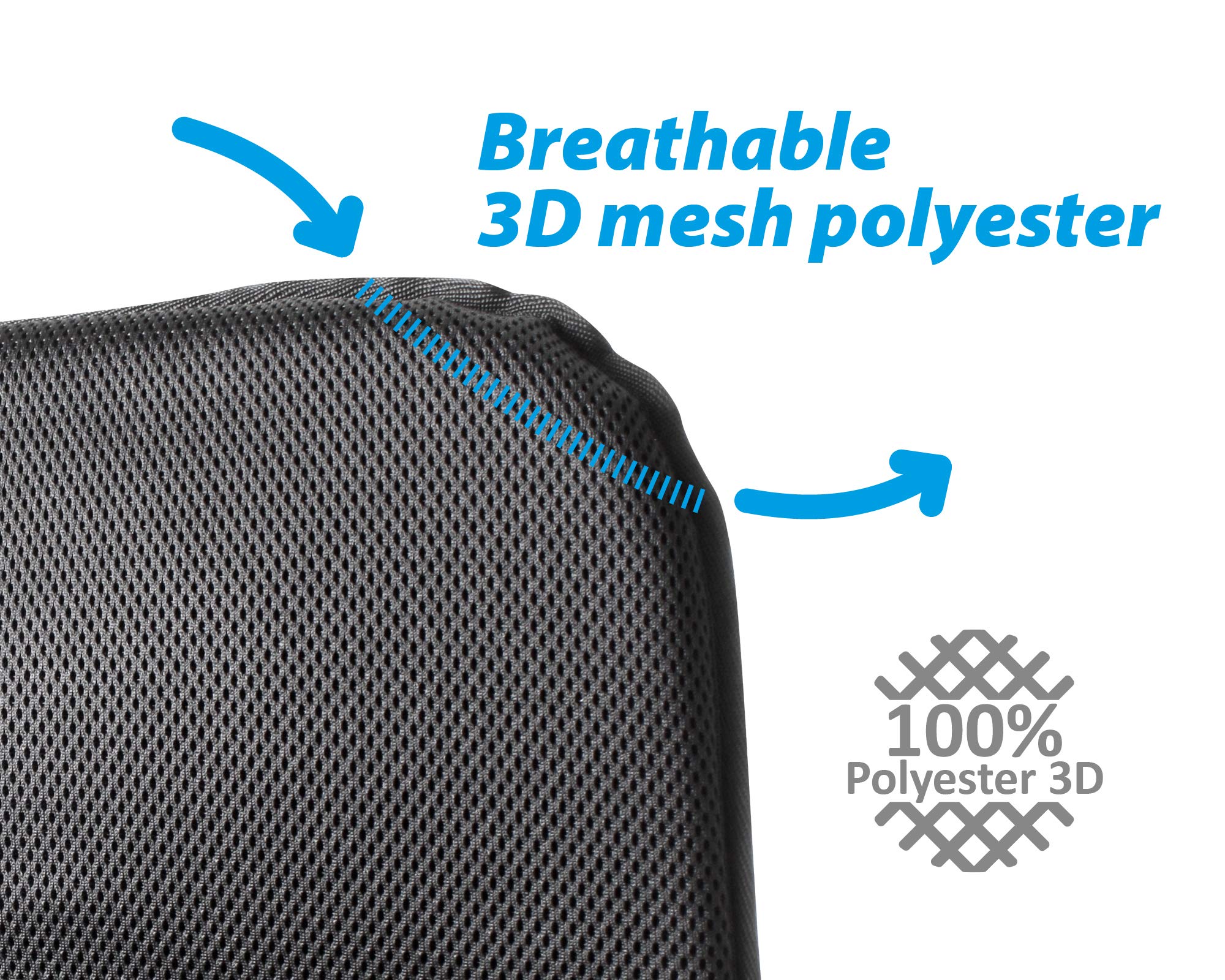 Brunner Aravel 3D Ergonomiczne krzesło kempingowe, L, Czarny