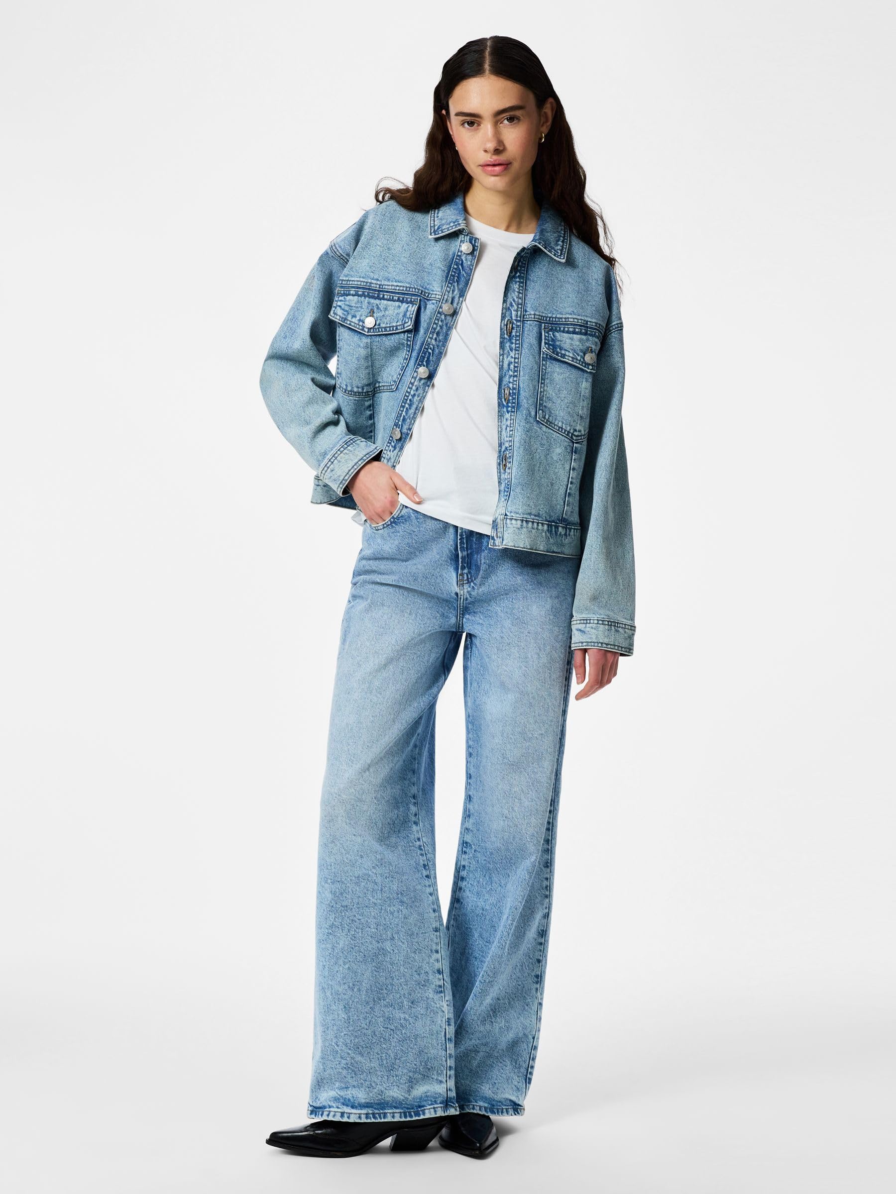 PIECES Female Jeansjacke PCELMA