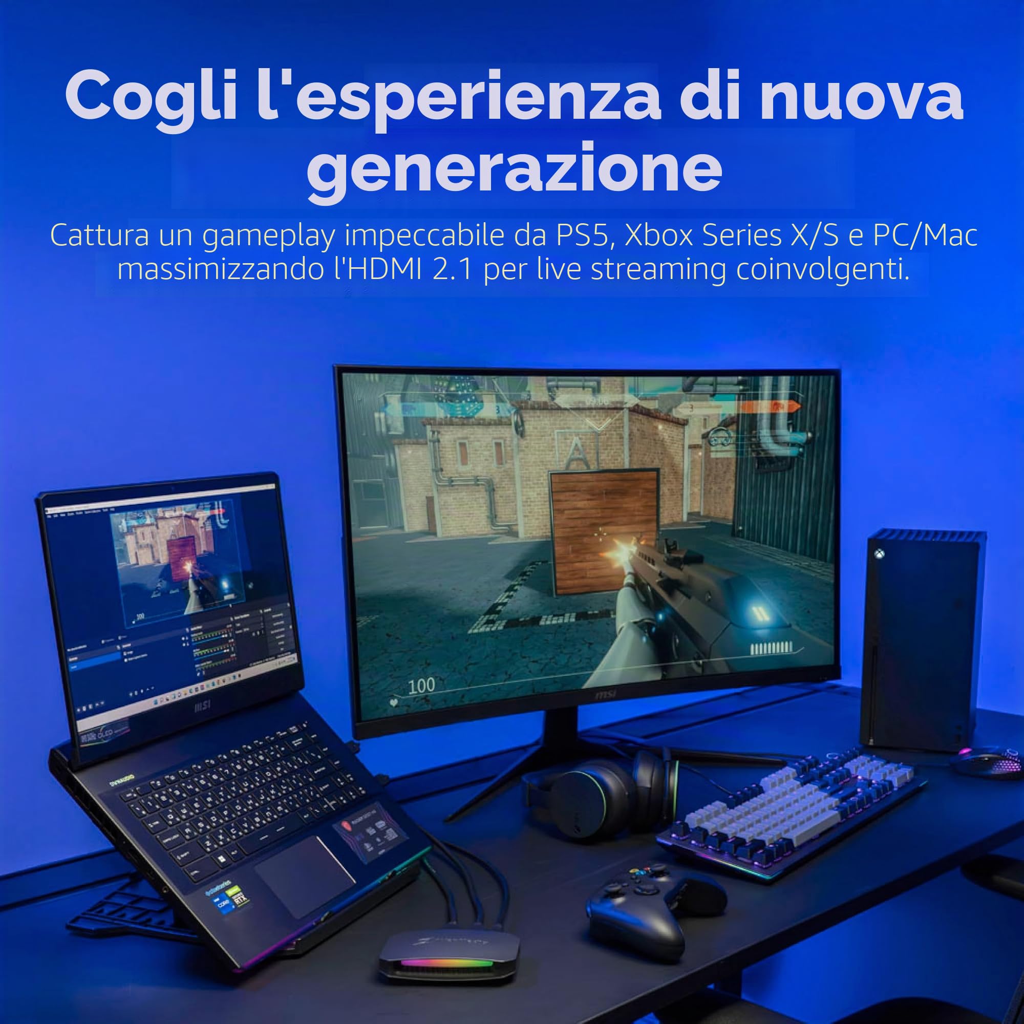 Avermedia 61gc553g20bv - Schwarz - Usb 3.2 Gen 1 (3.1 Gen 1) - 3840 X 2160 Pixel - Spielekonsole - Pc - 2160p - 1440p - 1080p - 1080i - 720p - 576p -