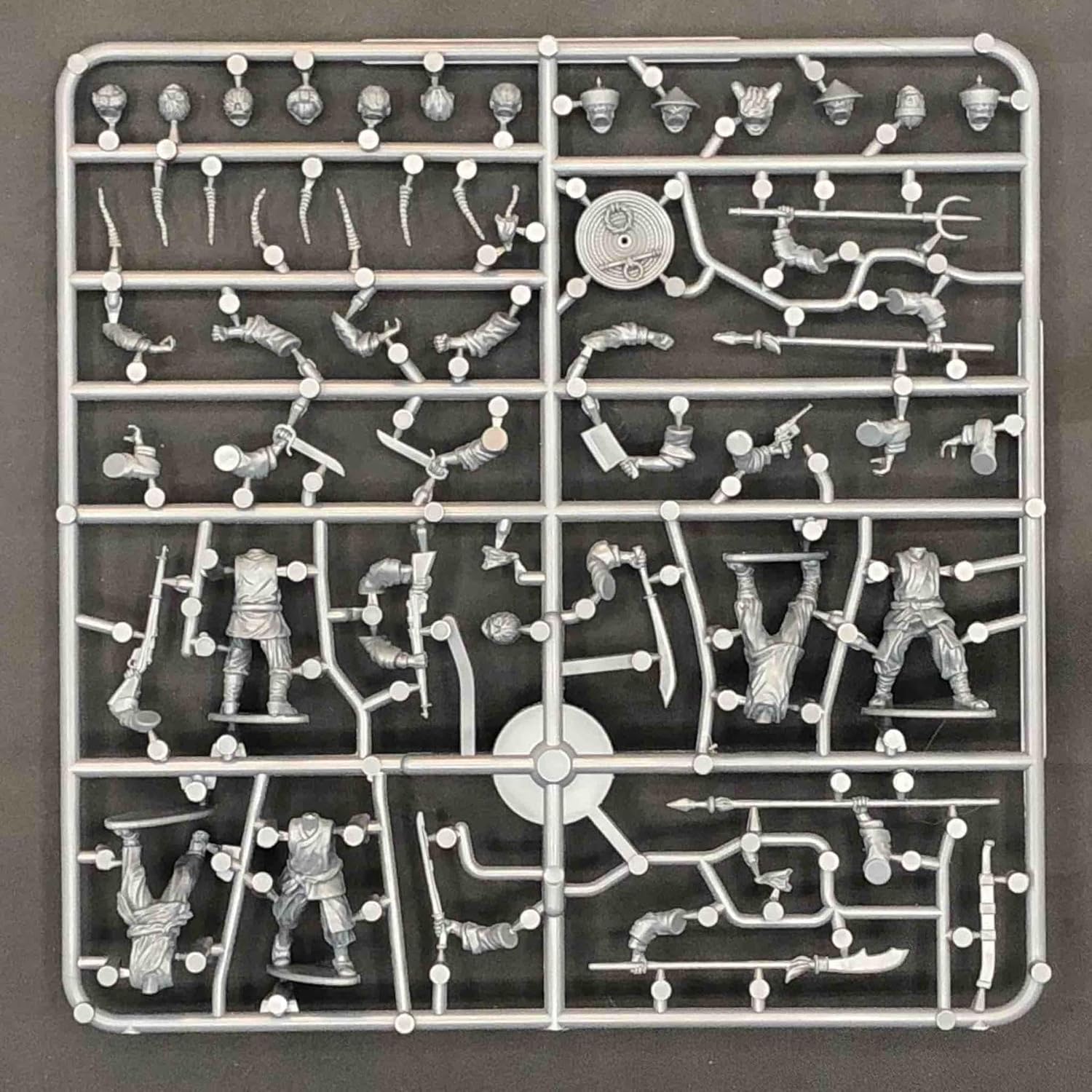 Imperial Conquests - Chinese Boxers - 30 Multi-Part Hard Plastic (HIGH Impact POLYSTYRENE) 28MM Figures…
