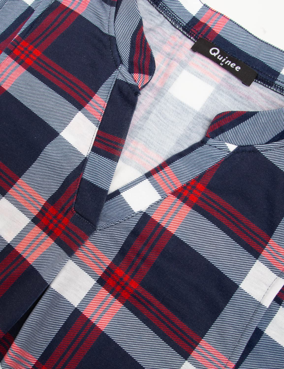 Quinee Still-Tops zum Stillen, Mutterschaft, 3/4-Ärmel mit gerollten Ärmeln, Still-Shirts für Damen