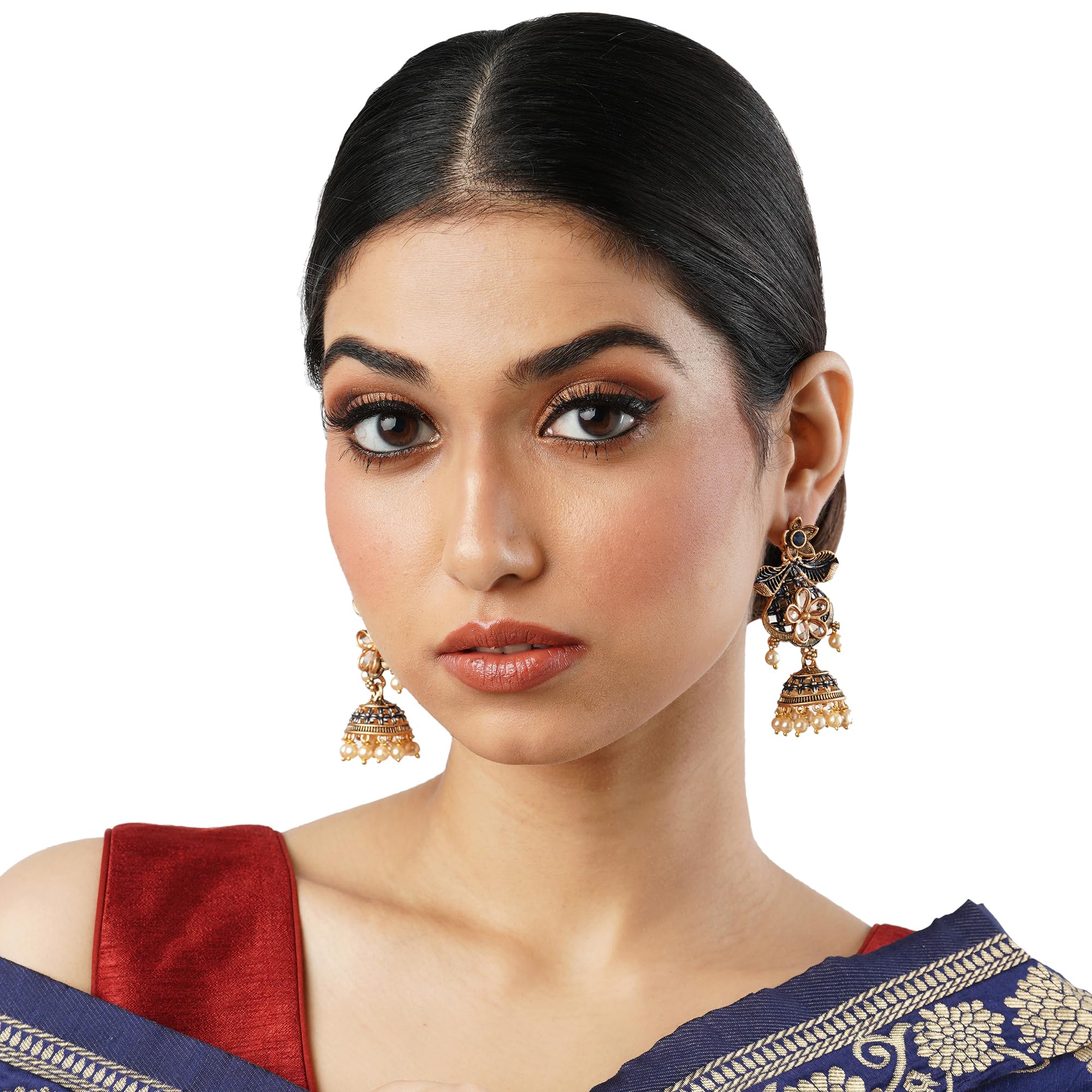 Chandbali Ethnic Earrings - Latest Design