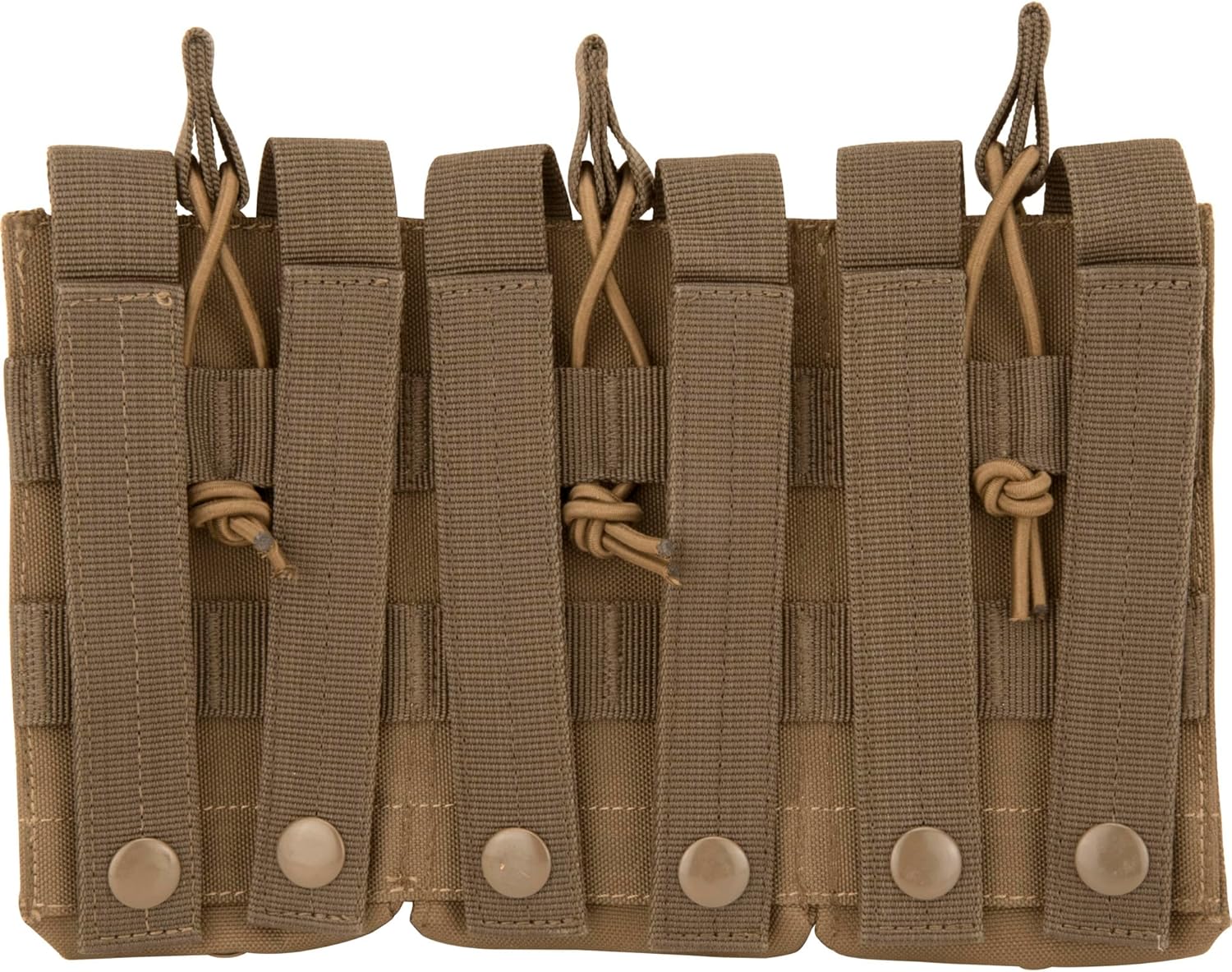Barska Loaded Gear CX-200 Triple Magazine Pouch – Compatible with Regular Magazines, MOLLE Attachment, Durable Nylon Construction