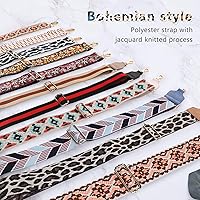 Vista 6 de Viva Terry Bolsa transparente aprobada para eventos de estadio, pequeña bolsa cruzada transparente con 2 correas ajustables para artículos