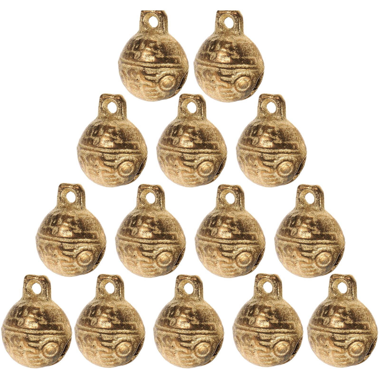 Clochettes cuivre vintage pour embellir vos décorations de table et bijoux bohèmes