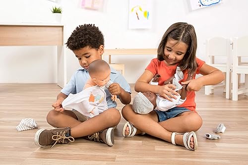 Miniatura 3 de Miniland Educational - Muñeca de bebé recién nacido anatómicamente correcta de 1575 pulgadas niño hispano