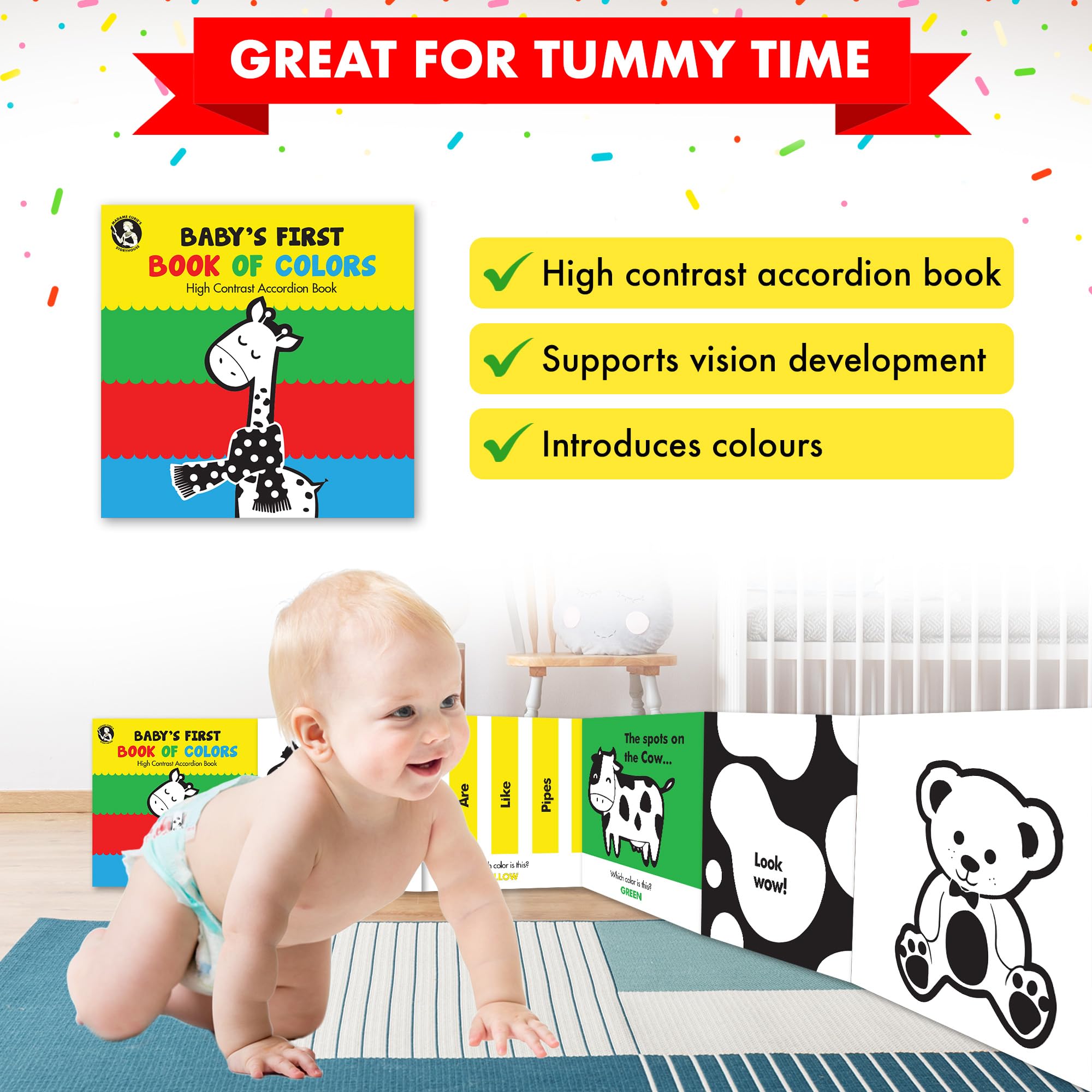 Amazon.com: Madame Curie's Baby's First Library Set of 5 | Baby