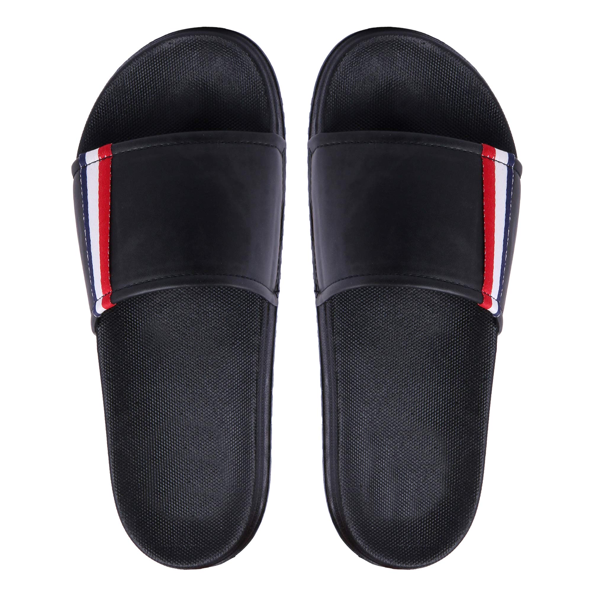 PERY-PAO Mens Comfort Sliders Grey, Black, Sky Blue, White Boys Flip-Flops (B092J2Y3MH) Amazon Price History, Amazon Price Tracker