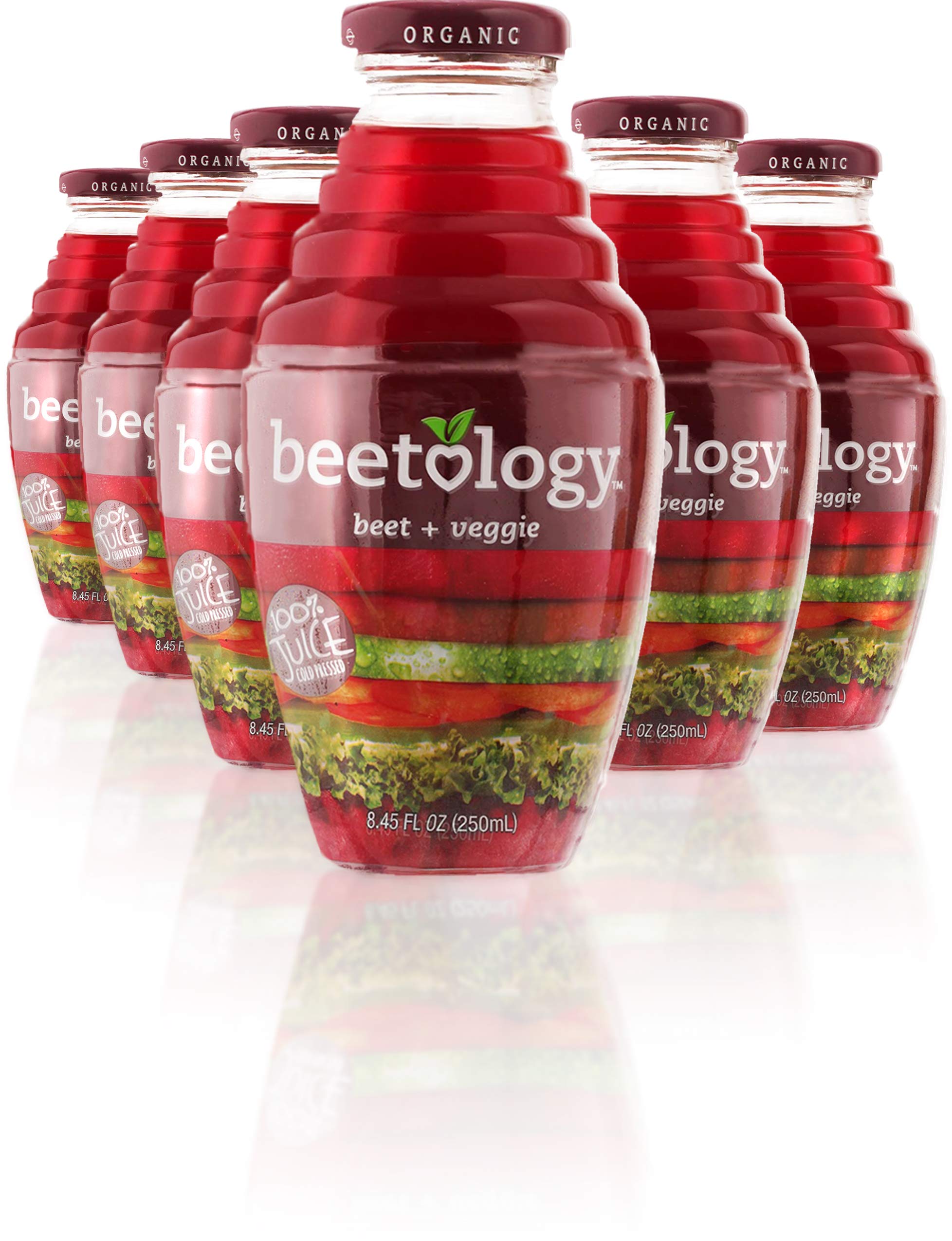 Buy Beetology Beet and Veggie Juice 8.45oz (6 Pack) 100 Cold Pressed
