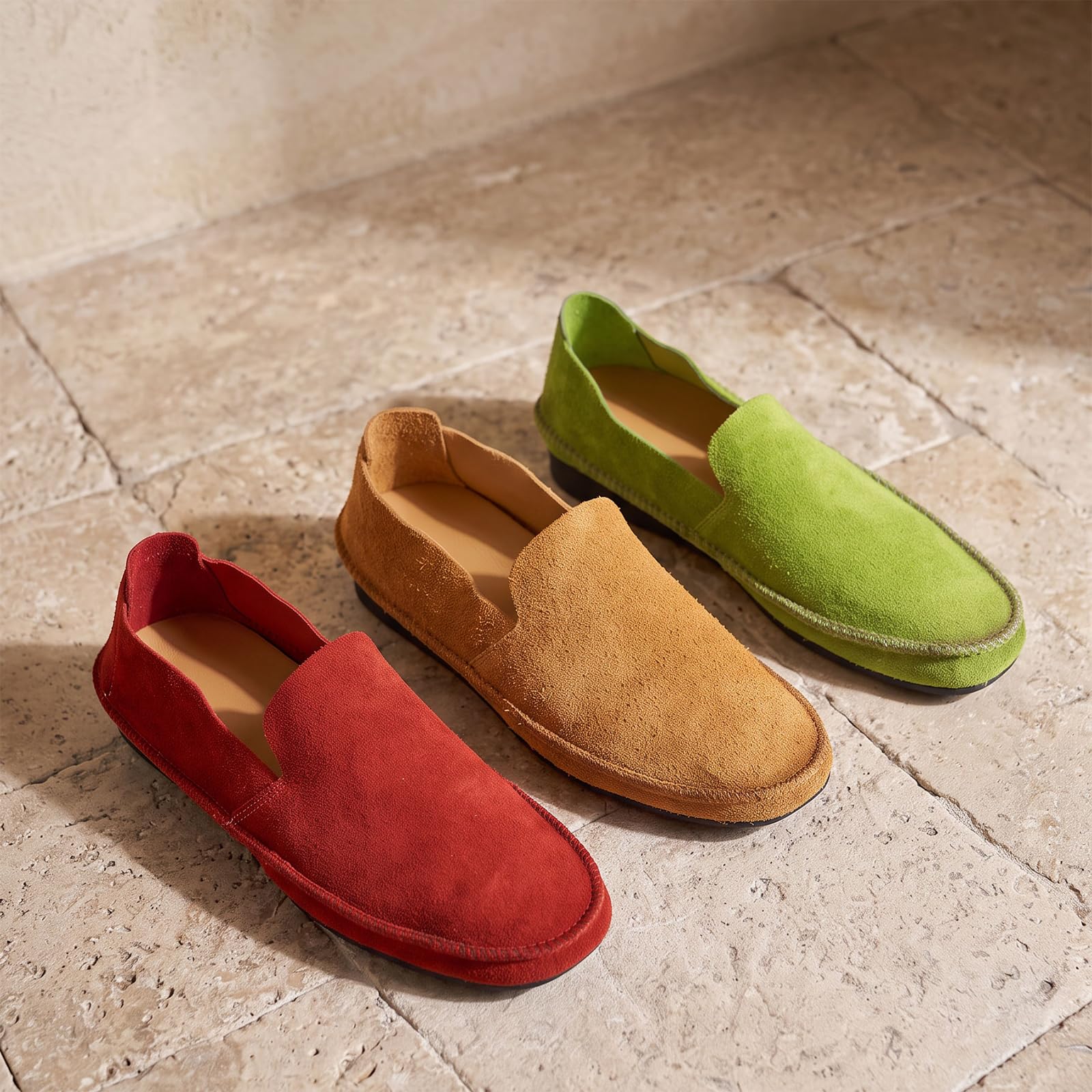 Mocasines Mujer Sin Cordones Zapatos De Viaje De Verano