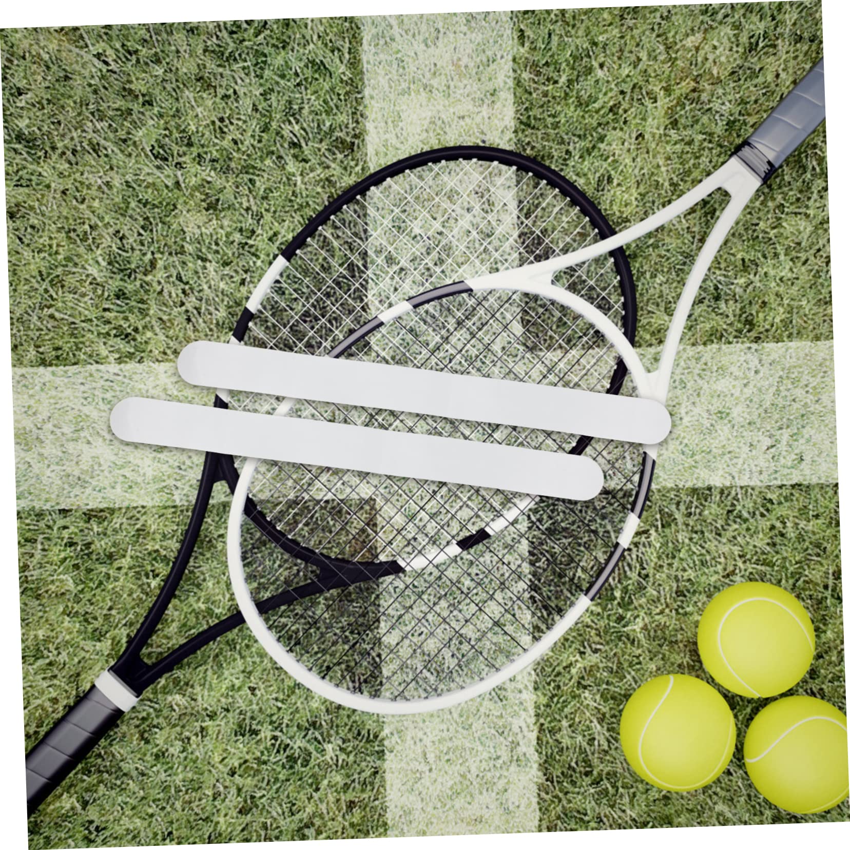 BESPORTBLE Protezione della Racchetta da Tennis Nastro Salva Racchetta Fascia Sportiva Nastro Adesivo Decorativo Nastro per la Testa della Racchetta Portatile Accessori per Racchette TPU