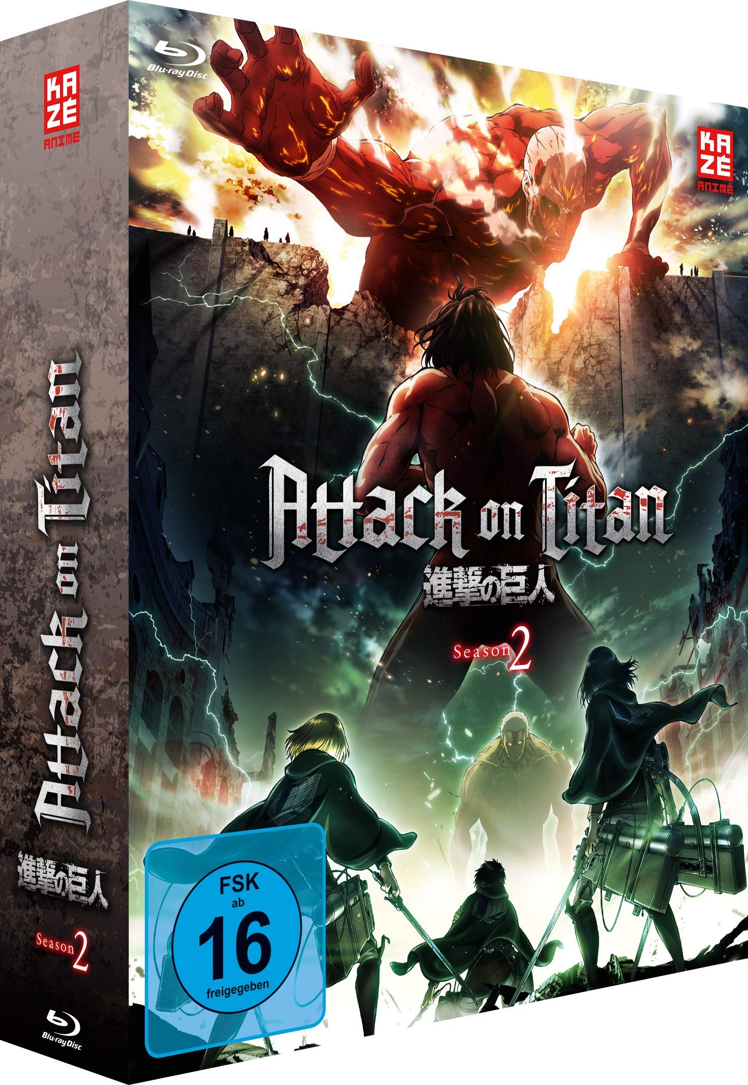 Attack On Titan Staffel 2 Gesamtausgabe