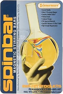 Neolab 7 1167 Micro Magnet Teflon/PTFE Stirrers - 7 mm x 2 mm, color amarillo