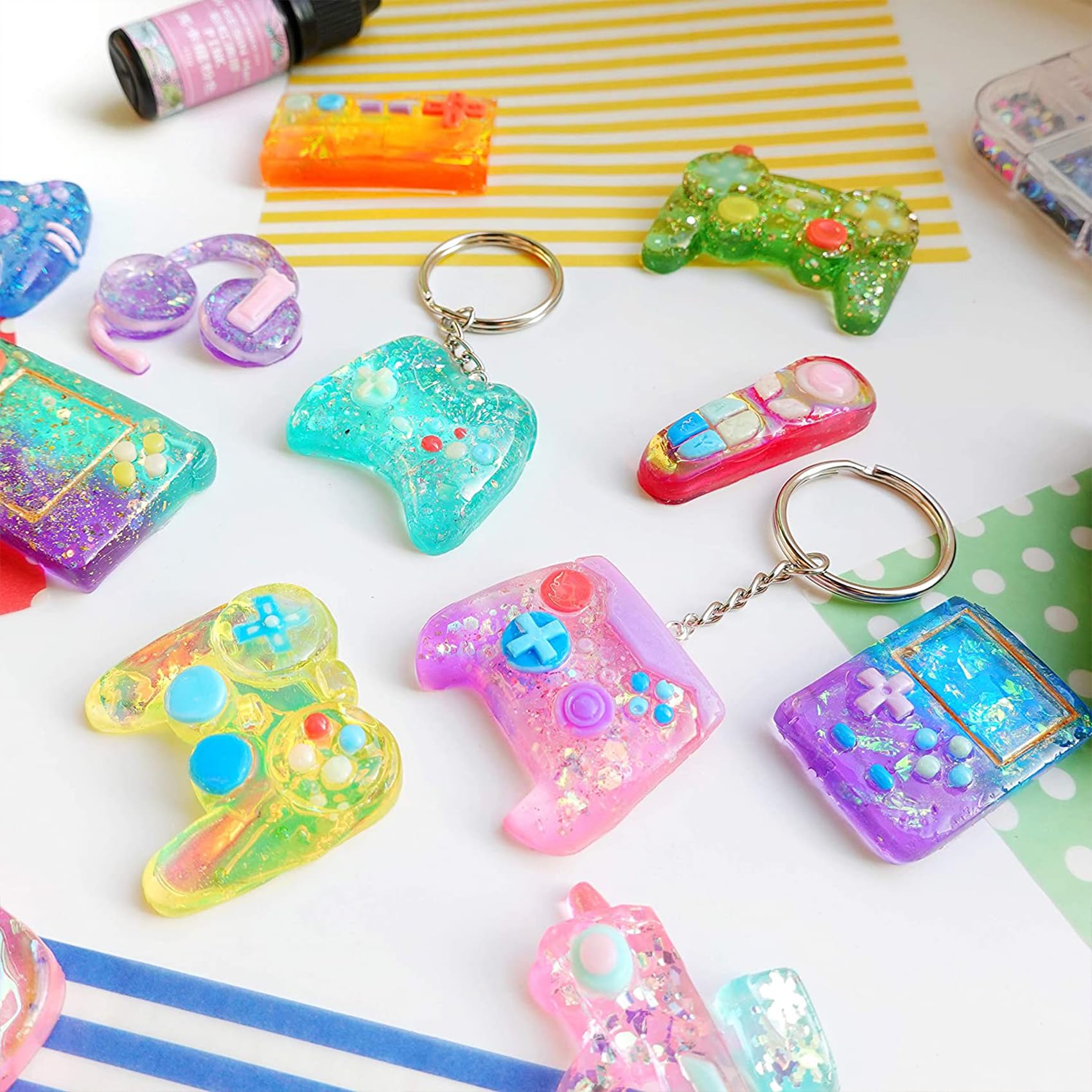 Moules Résine Zodiac Musykrafties Moule En Silicone En Résine Pour Moulage D 'époxy, Décoration De Gâteau, Cupcake, Chocolat, Argile Polymère 13 Formes 3 ,8-5,6 Cm Moule Boucle D'oreille Jesmonite