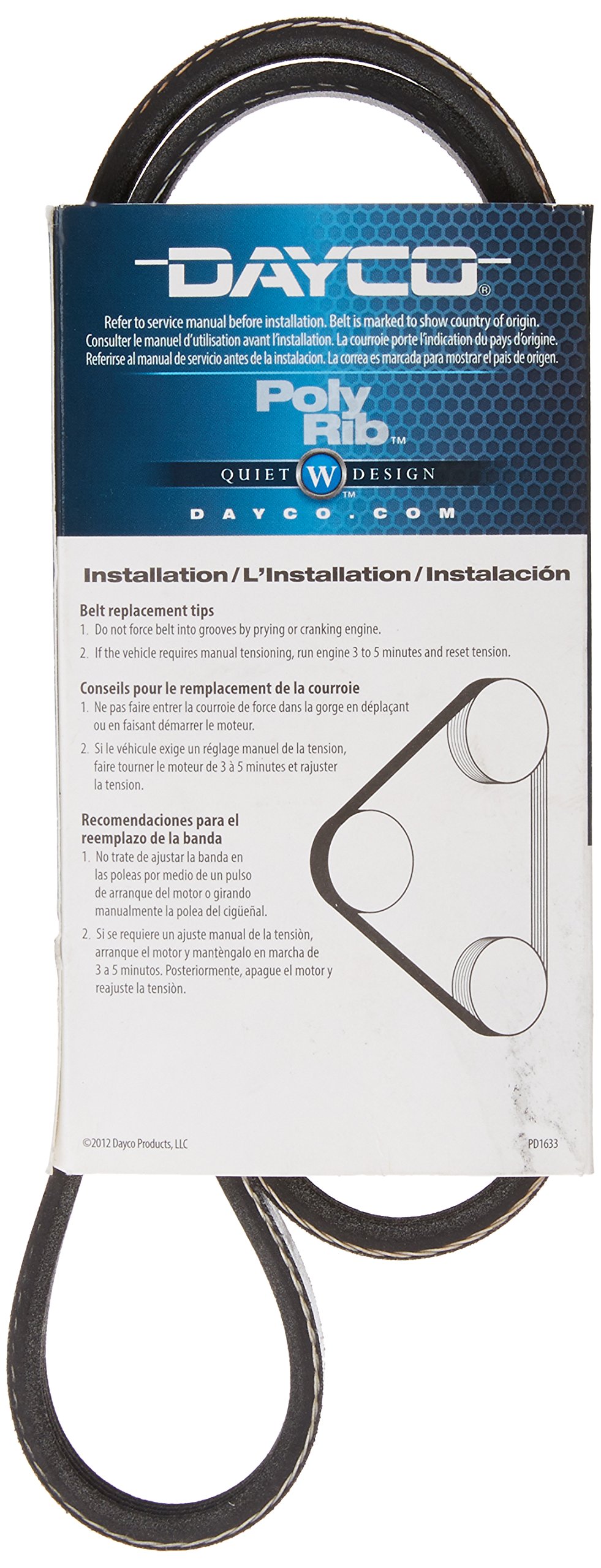 Dayco 5040388 Serpentinengurt : Amazon.de: Auto & Motorrad