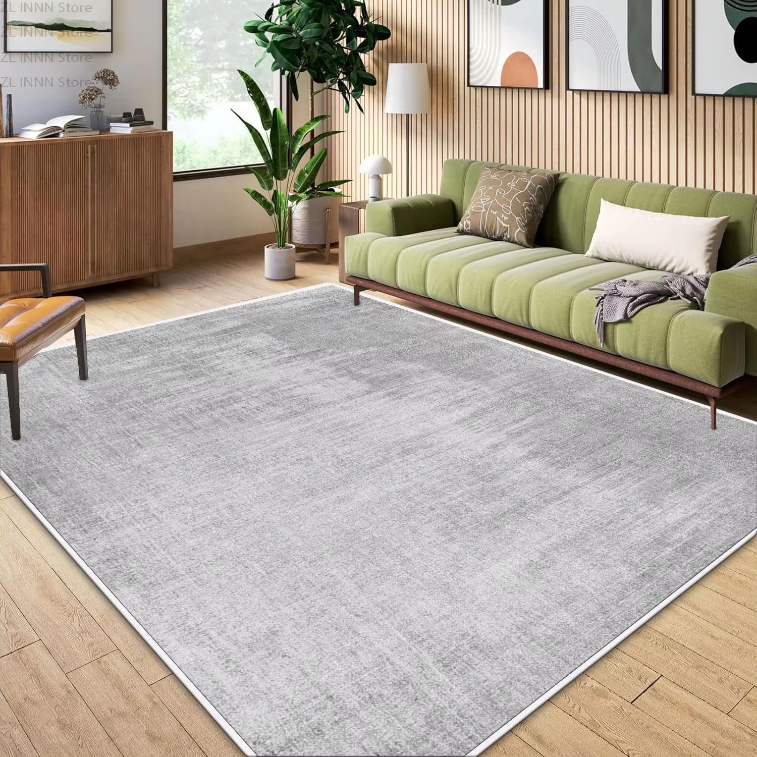 Tapis de salon uni moderne décoration canapé et tapis de sol chambre 80x160cm