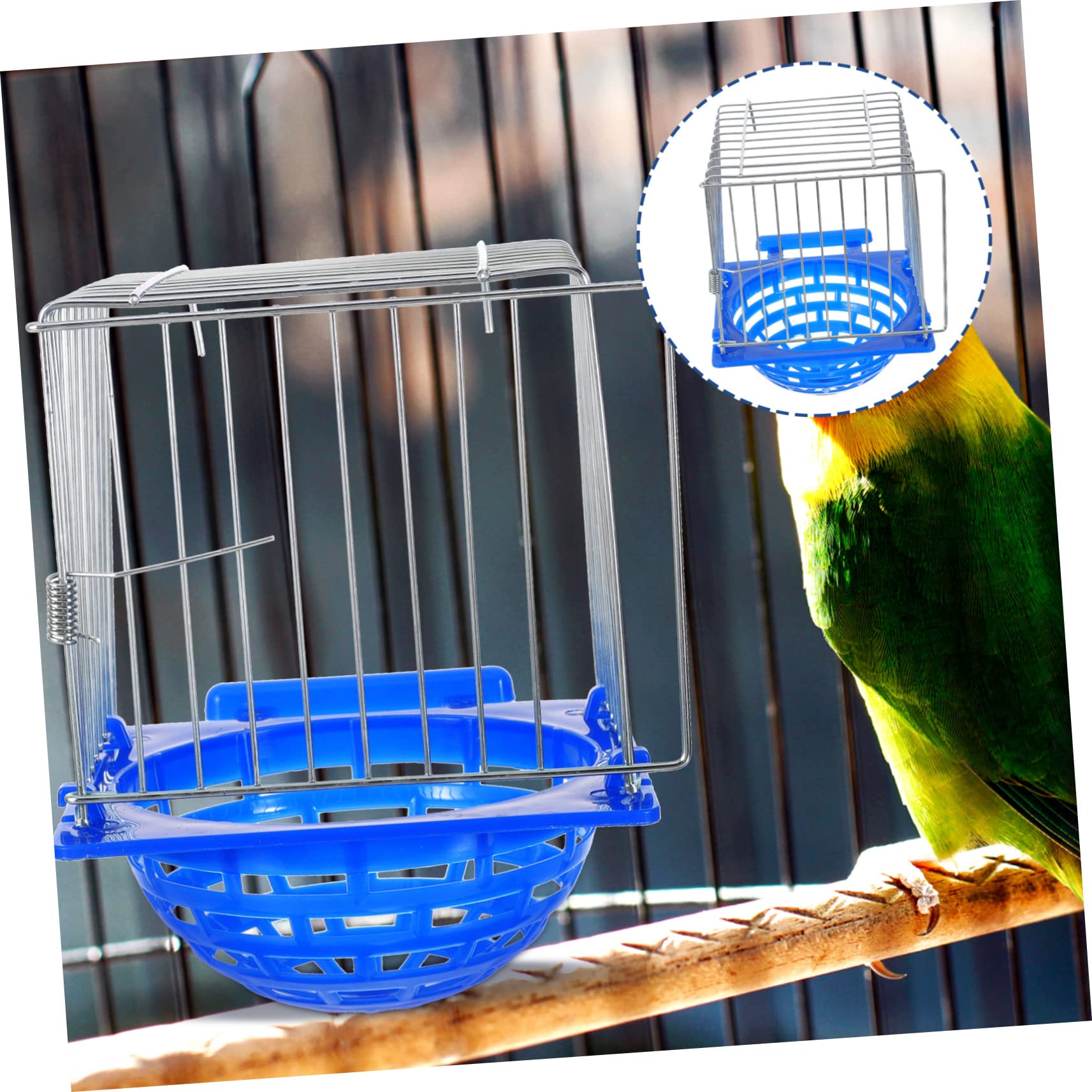 Angoily 3piezas Nido De Incubación para Aves Casa De Cría Práctica y Resistente para Jaulas y Criaderos Soporte Estable para Pajaritos