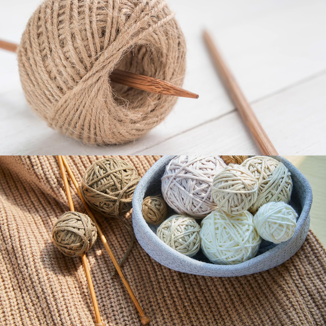 Aiguille A Tricoter,Aiguilles à Tricoter En Babou,Knitting Needles,Lot