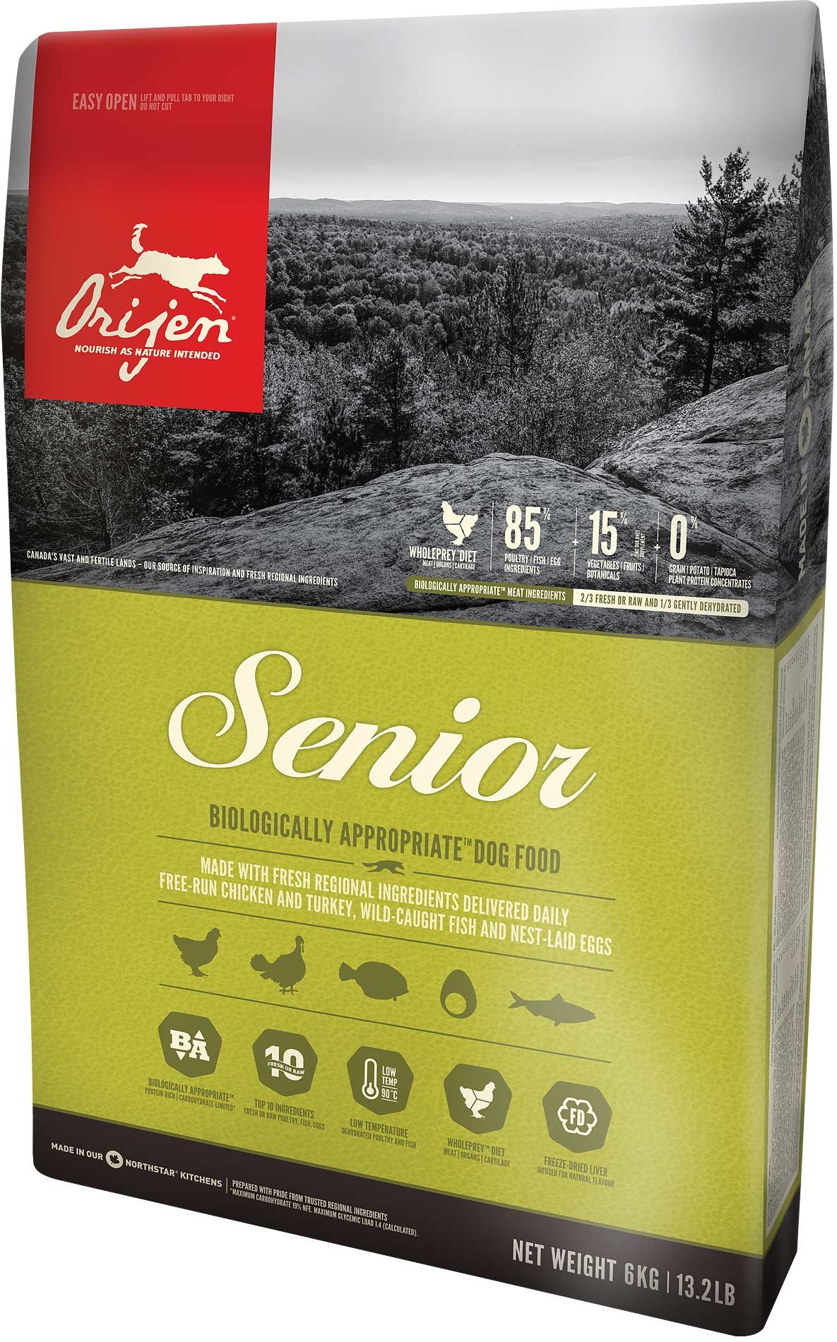 Amazon.co.jp: 【正規品】カナダ産 オリジン シニア 6kg Orijen