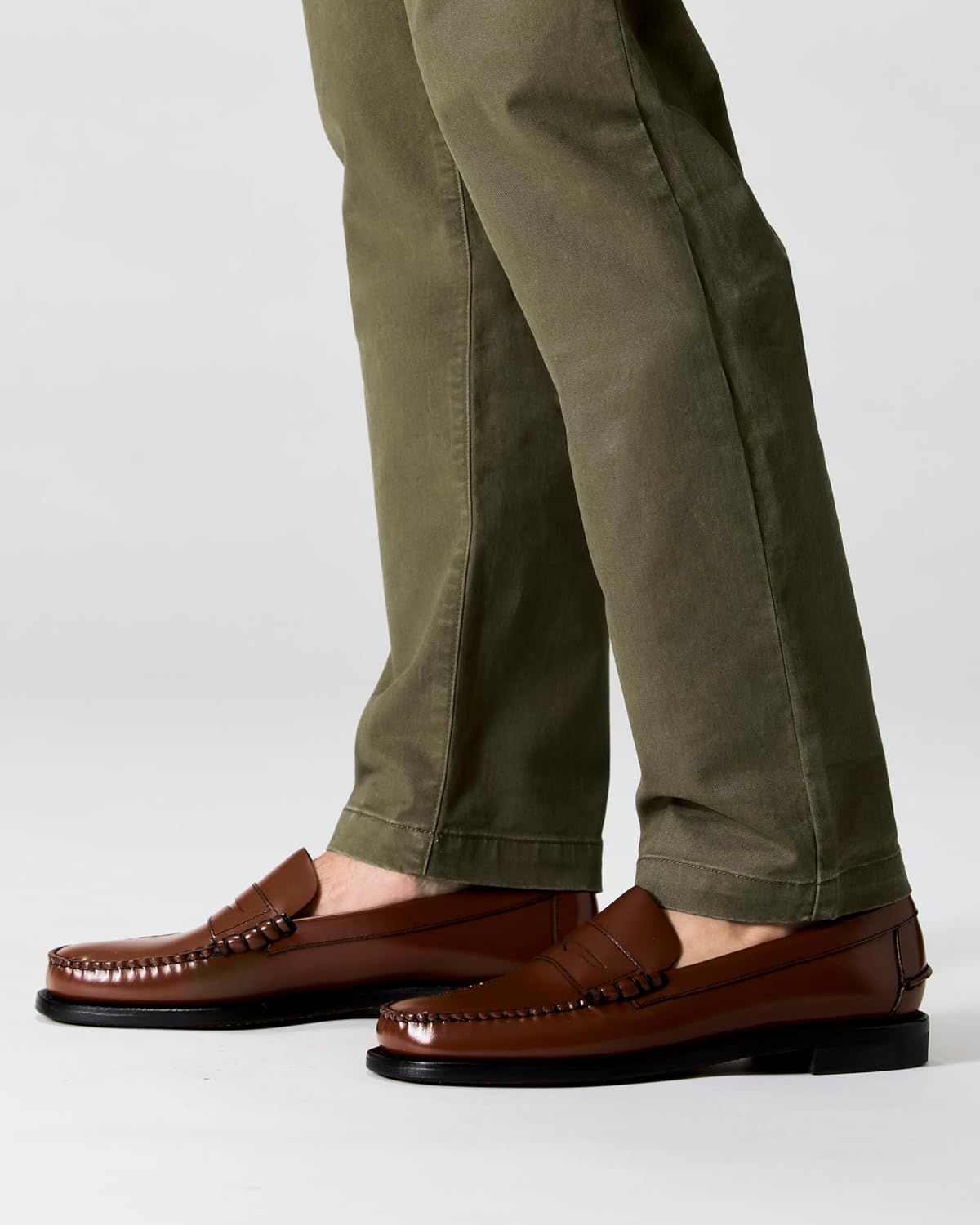 Huckberry 365 Chino Pants Men - Casual Mens Chinos Pants, Cotton-Spandex Blend, Soft Twill Herringbone Pocketing, Trousers - Image 4