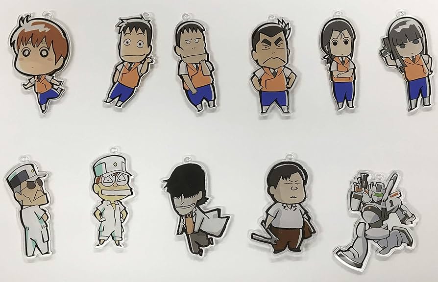 Amazon.co.jp: 【機動警察パトレイバー】ミニパトアクリルキーホルダー