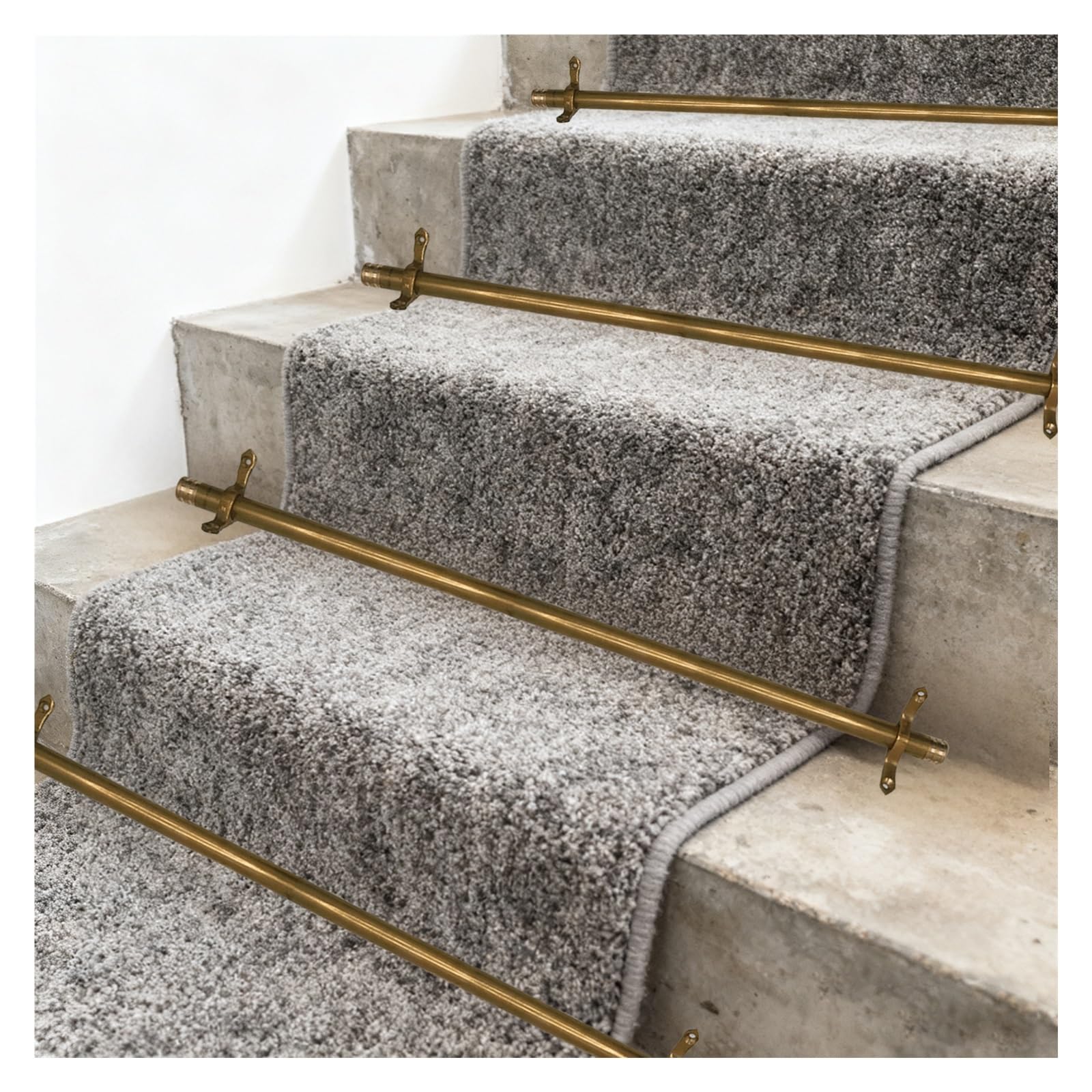 Barre de tension tapis escalier laiton durable pour hôtel et maison
