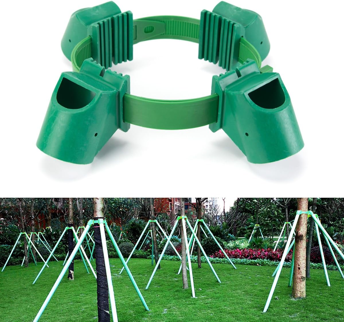 Amazon.com : magarz Plastic Tree Stakes kit Include Tree tie,Goblet for ...