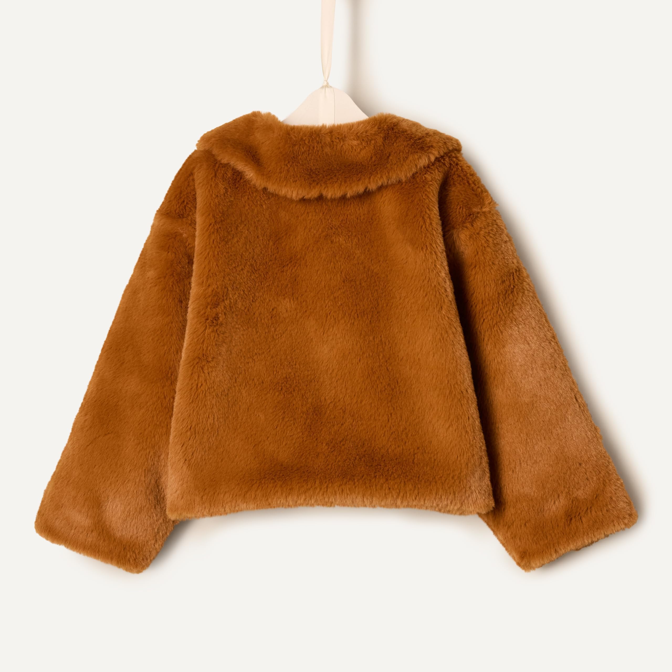 Amazon Essentials Unisex bebé Chaqueta Efecto Pelo