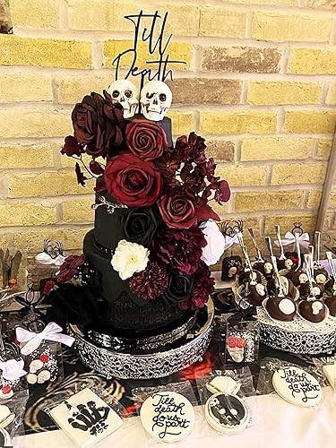 Vista 35 de White Rose Artificial Flowers Fake Flower Bulk with Stems for DIY Wedding Bouquet Bridal Baby Shower Centerpiece Table Decorations Silk Faux Floral