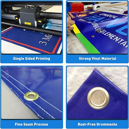 Miniatura 5 de Cartel de vinilo personalizado pancartas y letreros personalizados telón de fondo personalizado banner personalizado para interiores y exteriores,