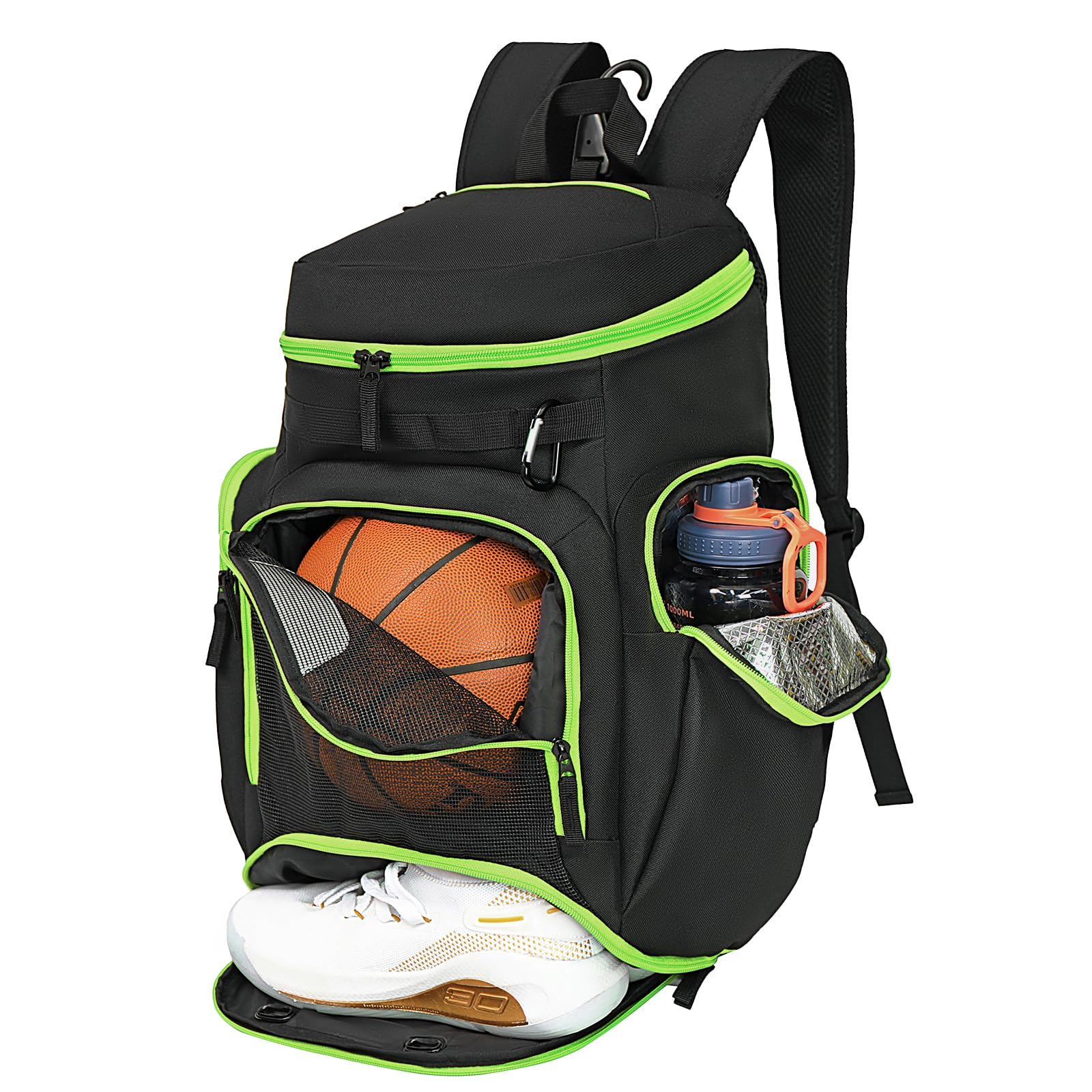 LARIPOP Basketball Backpack Green