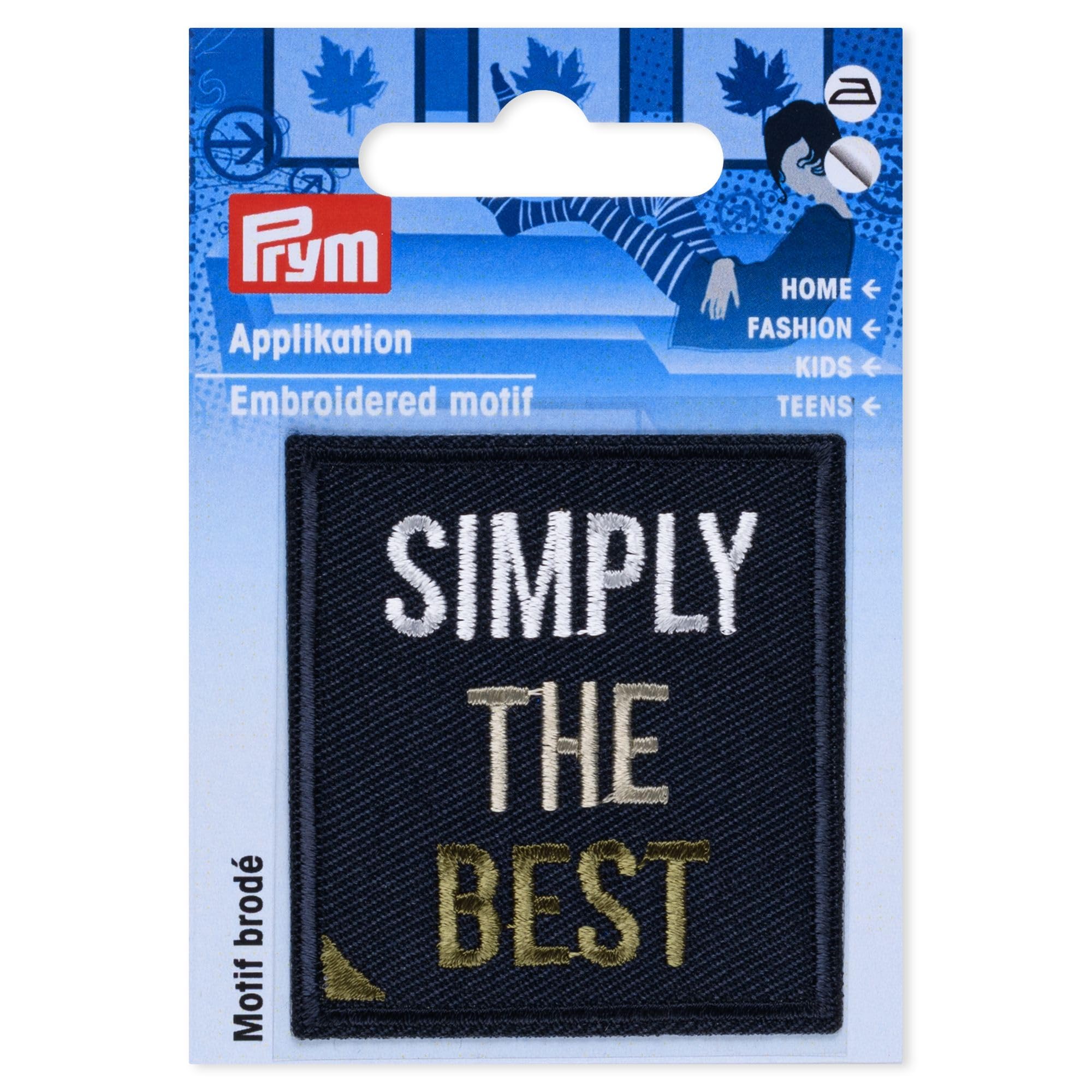 Prym 921562 Simply Iron-On Applique