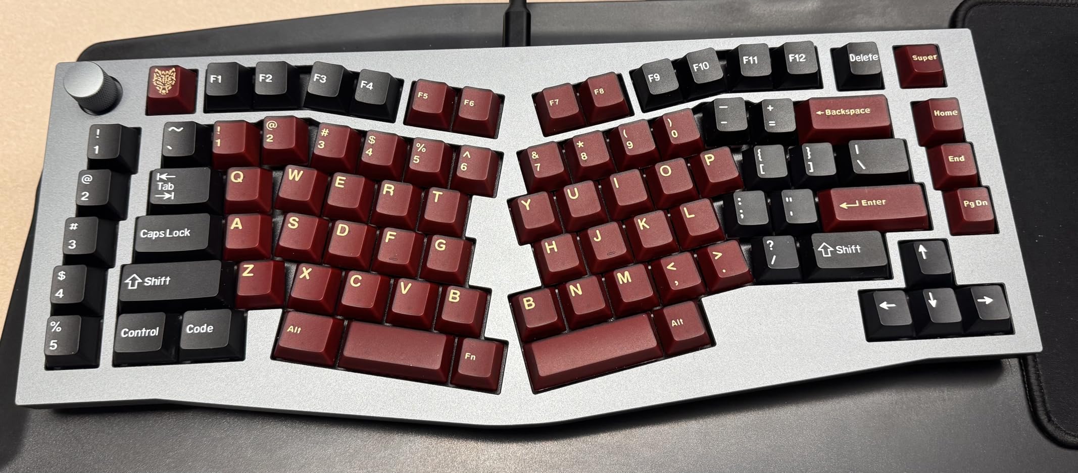 Keychron Q10 Wired Custom Mechanical Keyboard Knob Version, 75% Layout ...