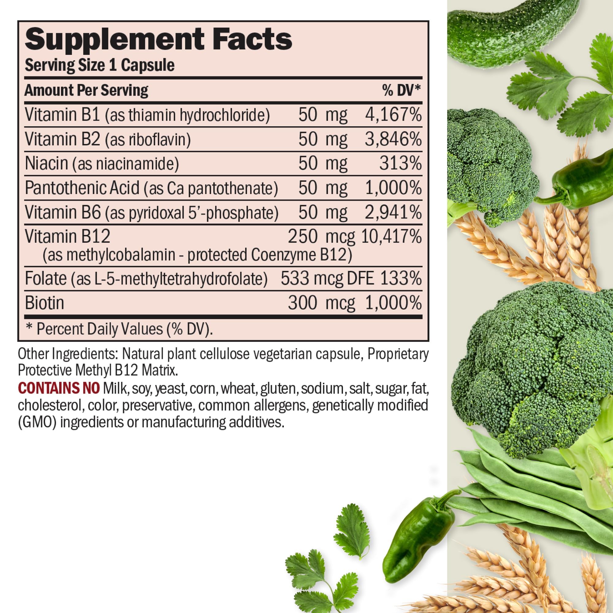 ANDREW LESSMAN ProCaps Methylated B-Complex 360 Capsules — Amazon image 2
