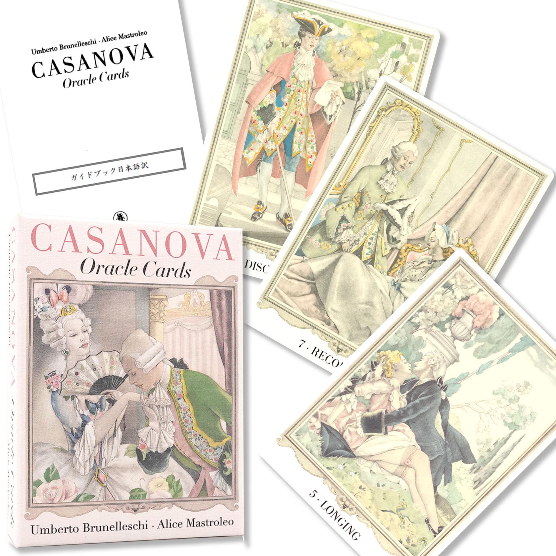 Amazon.co.jp: 【日本語解説書付き】 カサノバ オラクルカード