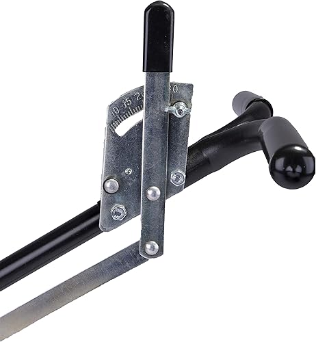 Miniatura 7 de Earthway 2600APlus 40lb. Esparcidor de difusión Walk-Behind con sembradora de jardín, esparcidor de sal con ruedas neumáticas de 9 pulgadas