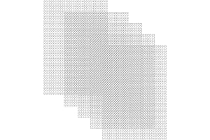 Five-Pack Stainless Steel Square Splatter Screens