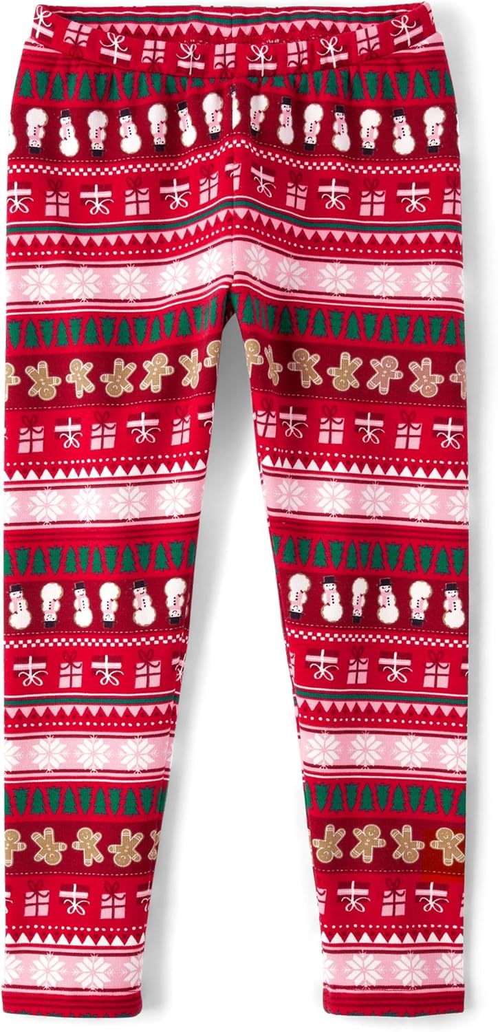 The Children's Place Girls' Assorted Everyday Cozy Lined Leggings