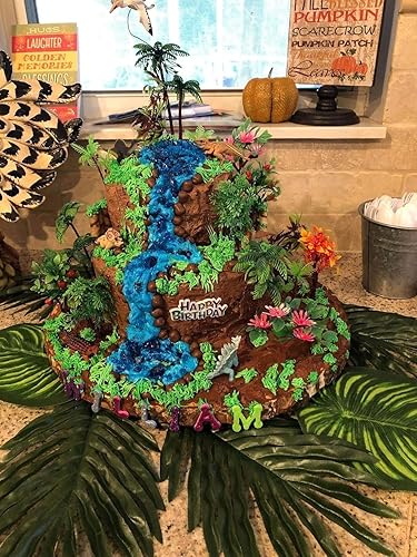 Miniatura 6 de Decoraciones de pasteles de árboles mejorados, árboles modelo OrgMemory con bases, (19 piezas, 3-5.5 pulgadas/3.0-5.5 in), árboles de escala Ho,