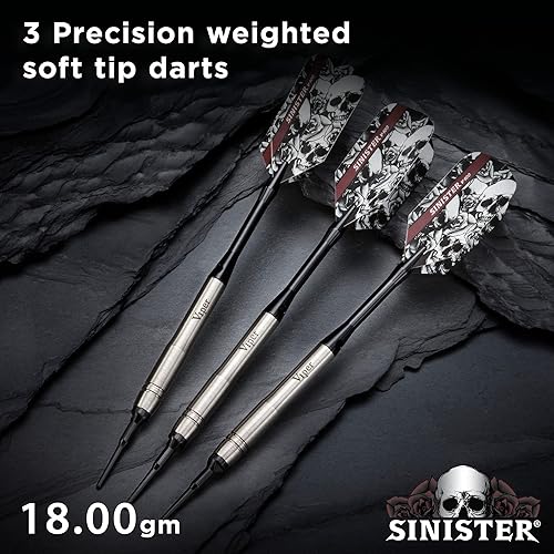 Miniatura 2 de Viper Dardos siniestros 95% tungsteno punta suave