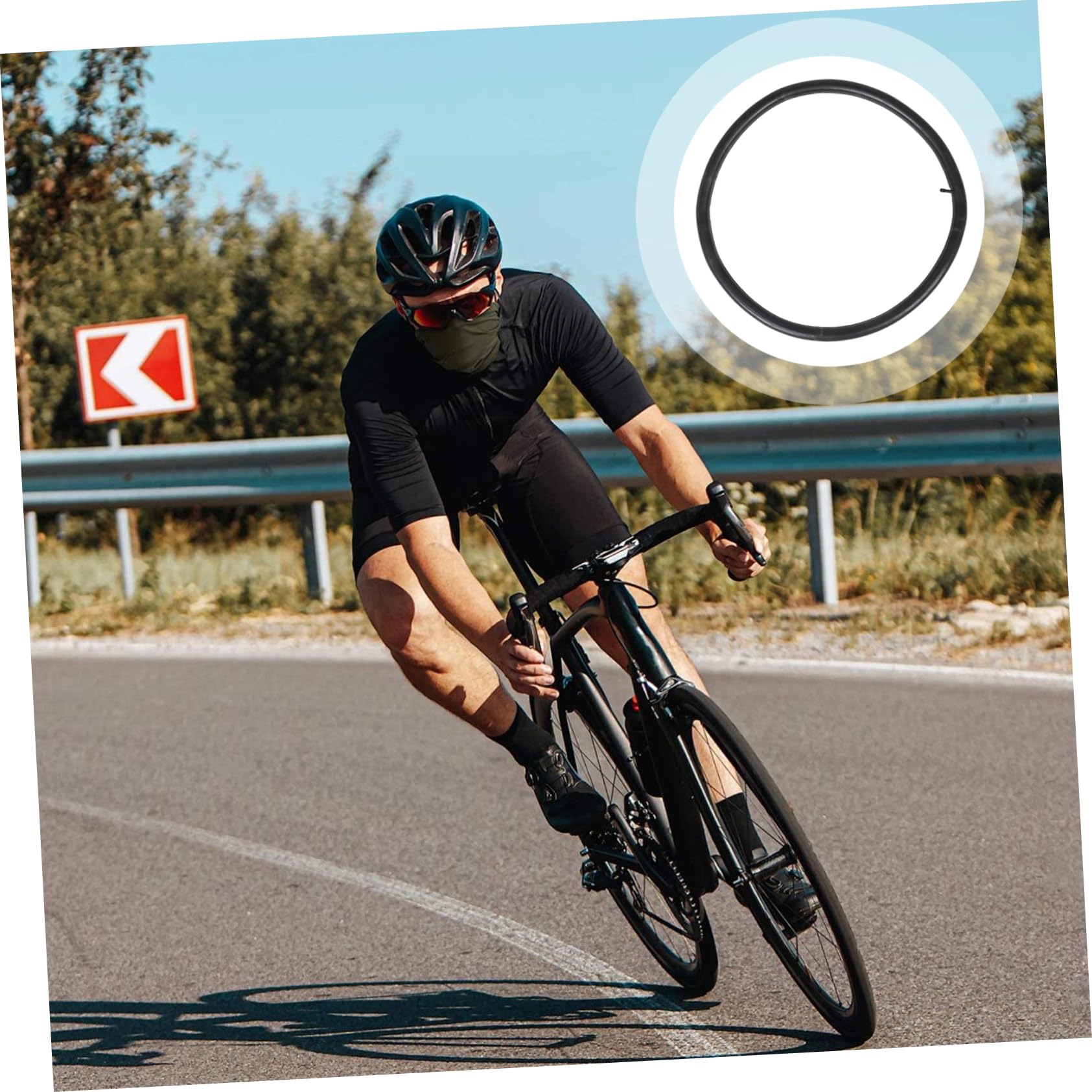 TOYANDONA 2piezas Cámaras De Bicicleta para Ciclismo De Montaña Repuesto De Cámaras De Bicicleta Fácil Inflado Instalación para