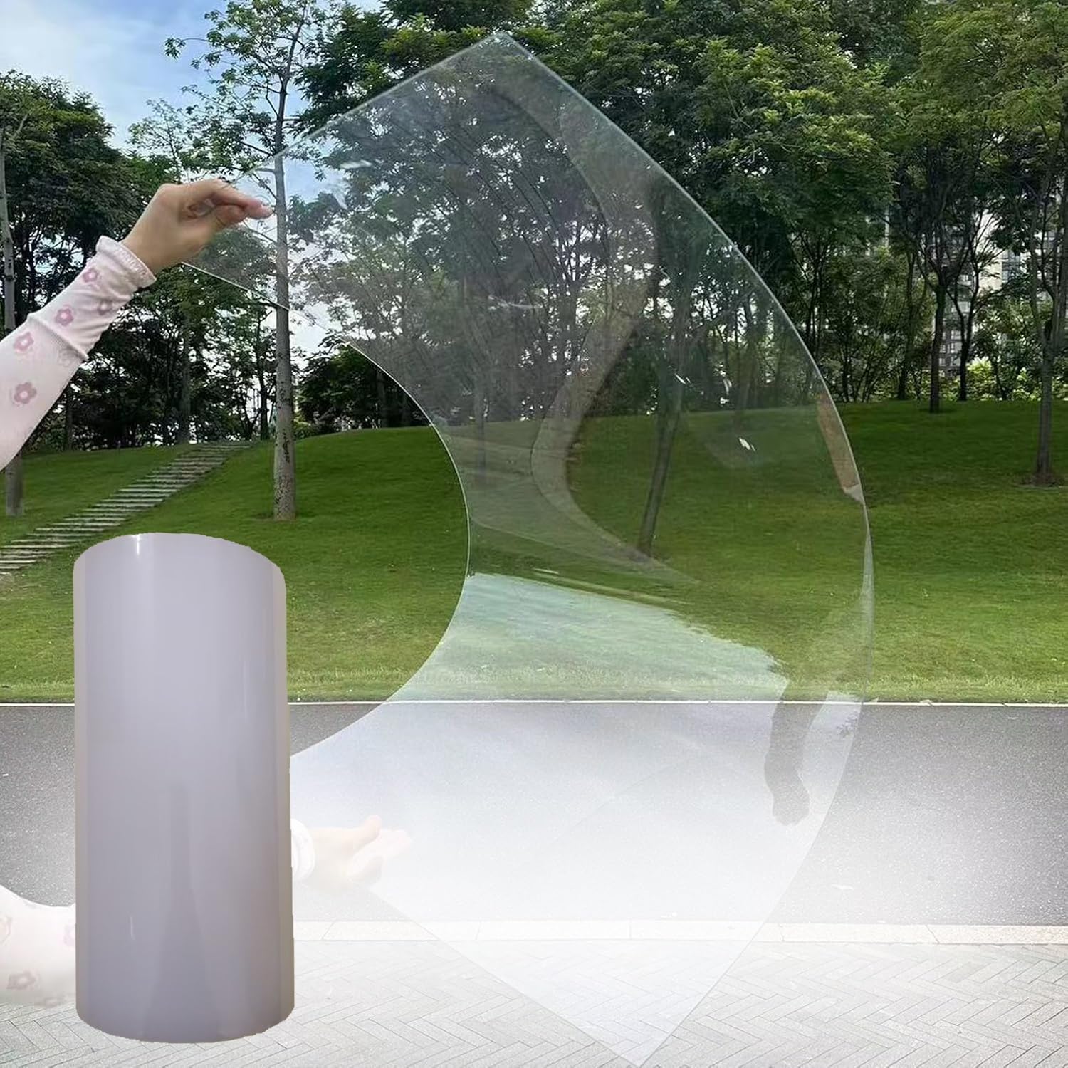 CRoofing Sheets - Cubierta de plástico rígido de 1 mm para invernaderos, protección UV, 89% de transmisión de luz, hoja de repuesto (1 x 9 m)