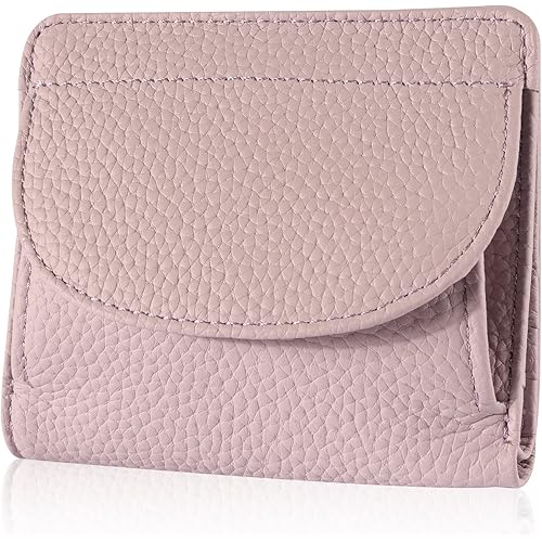 DCLKO Small Wallet for Women Slim Wallet Leather RFID Blocking Credit Card Holder Organizer Mini Bifold Box Coin Purse