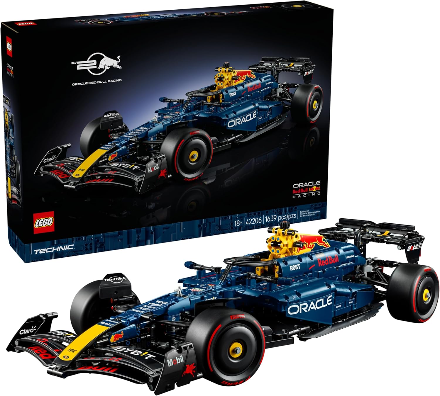 LEGO Technic Carro Oracle Red Bull Racing RB20 F1 42206