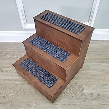 PET 7cm×5m 100cm/loop 踏阶梯影 Amazon.com : FixtureDisplays® Deluxe Wood Pet Stairs Pet