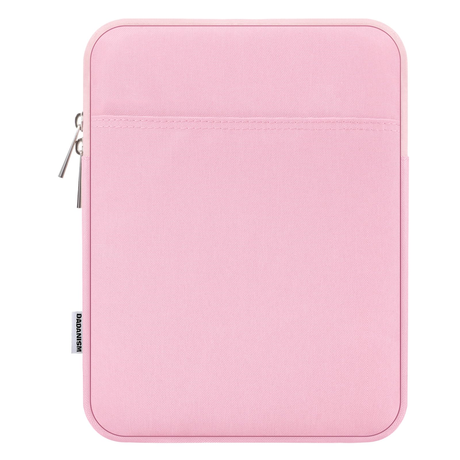 Dadanism 9-11" Custodia Protettiva Sacchetto per iPad (A16) 11", iPad Air 11" M4/M3, iPad Pro 11" M5/M4, iPad 10a Gen 10,9", iPad 9/8/7a Gen 10,2", Galaxy Tab A11+ 11", Tab M11 11", Fiore Rosa